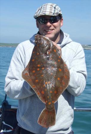 3 lb 12 oz Plaice by Victor Smith