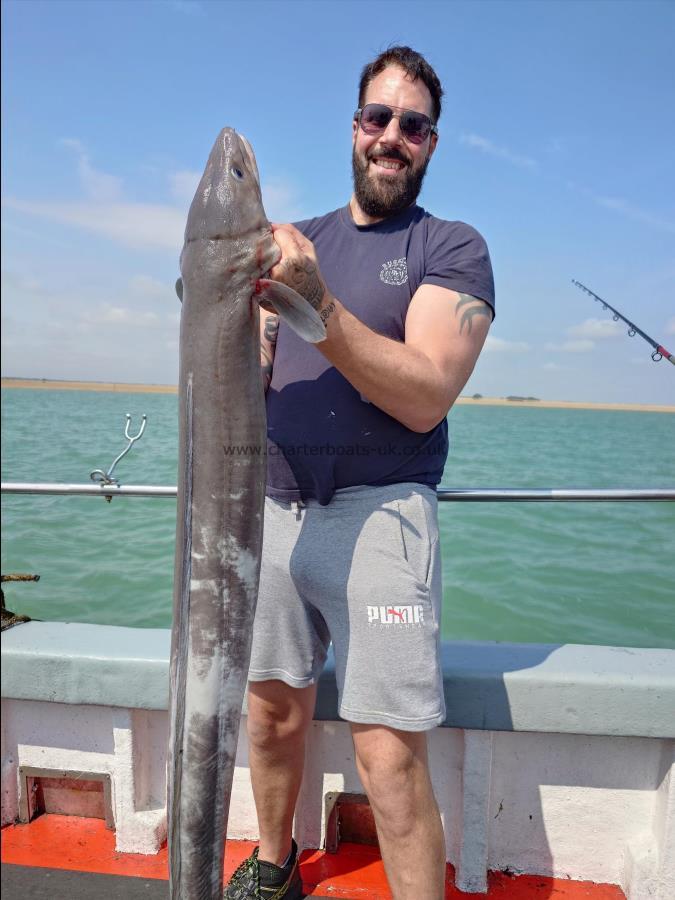 28 lb Conger Eel by Jason