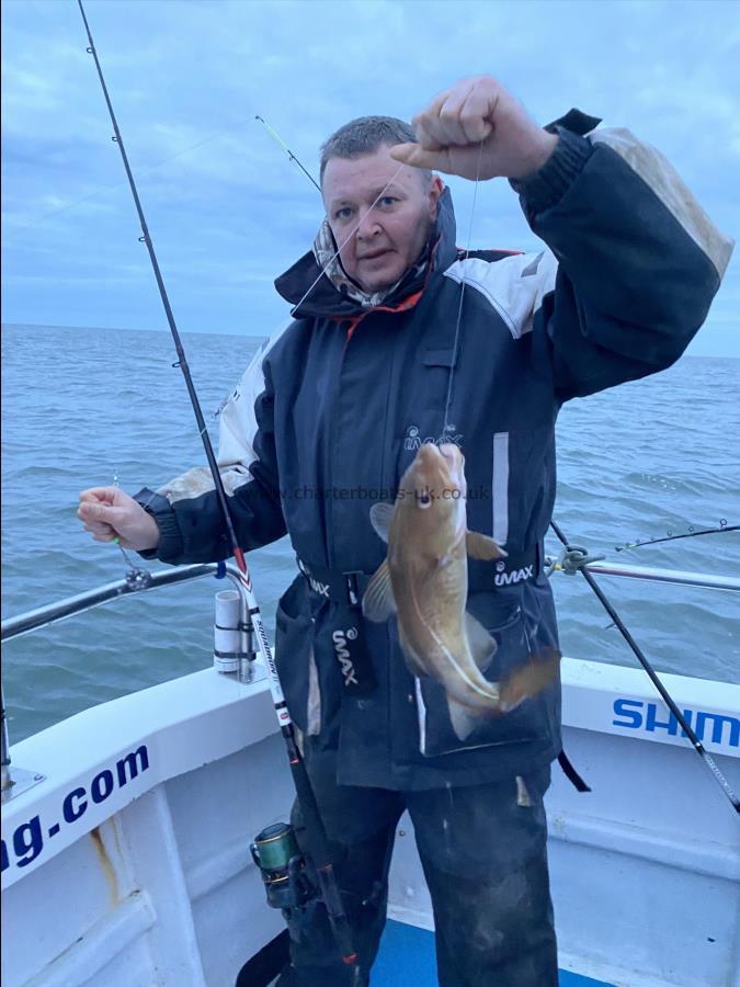 3 lb 2 oz Cod by Artur.