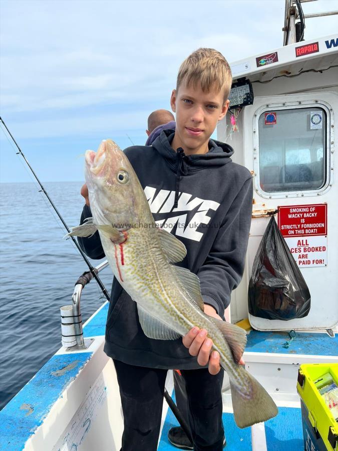 6 lb 2 oz Cod by Ed.