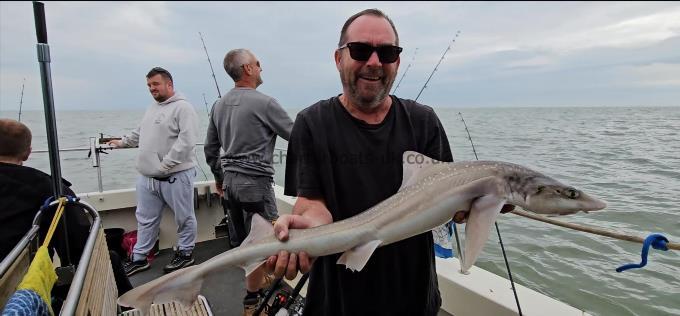 7 lb 4 oz Starry Smooth-hound by John