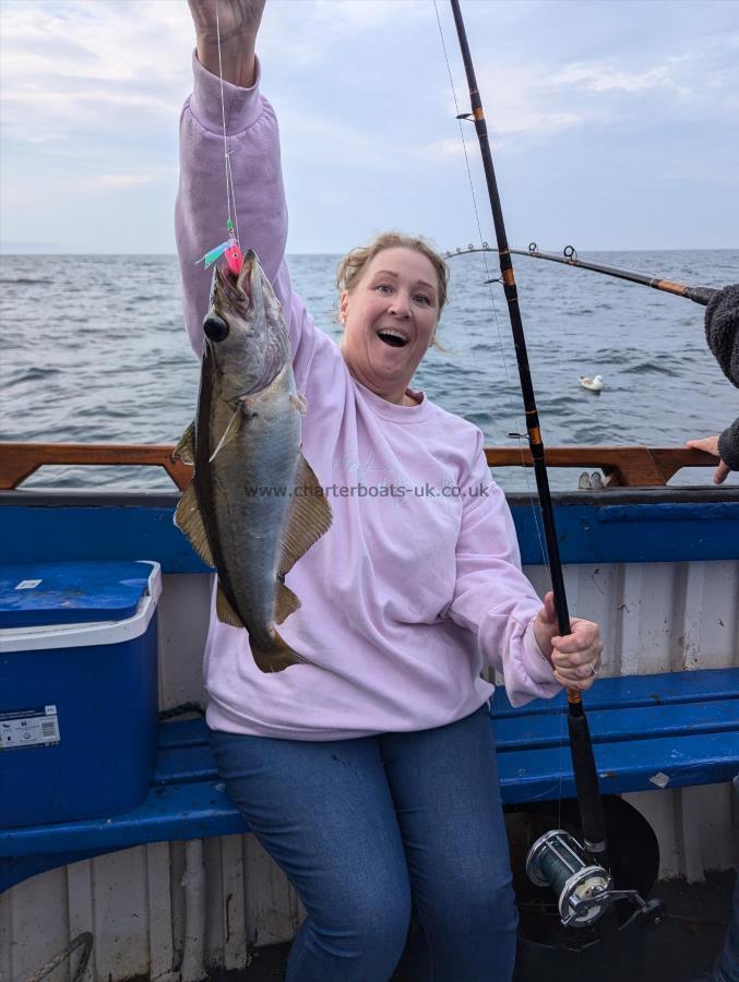 4 lb 2 oz Pollock by Unknown