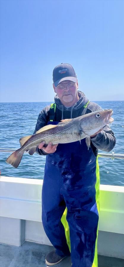 5 lb 12 oz Cod by Andy Savage