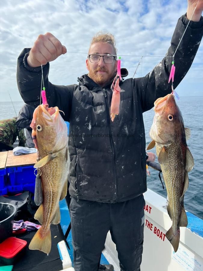 4 lb 4 oz Cod by Luke.