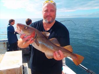 5 lb 9 oz Cod by Gary Roylance from Sheffield.