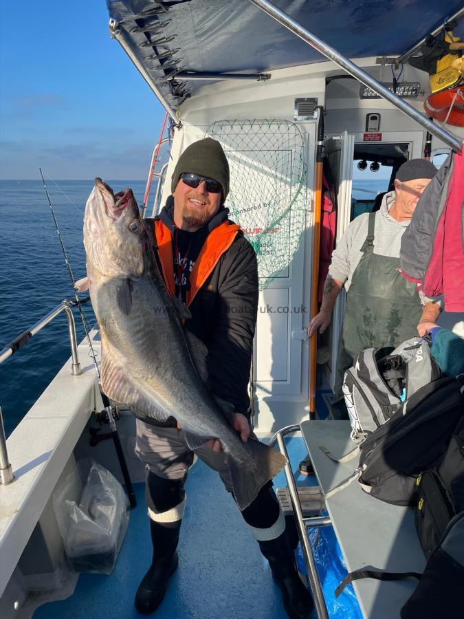 21 lb 8 oz Pollock by A.