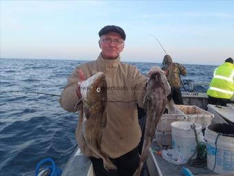 5 lb 2 oz Cod by Bill Barraclough.