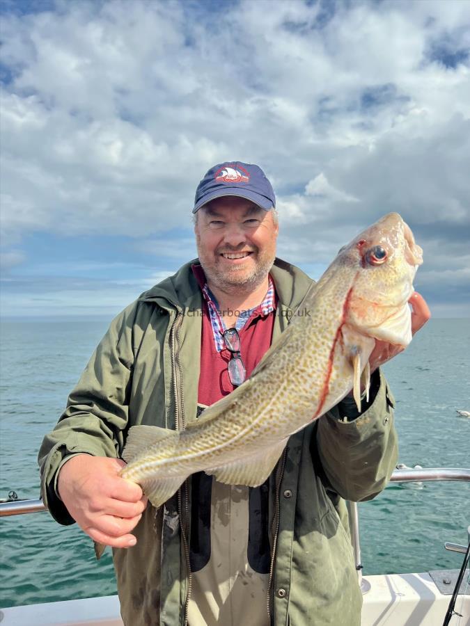 5 lb 8 oz Cod by Charlie Hewitt