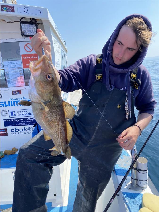 4 lb 6 oz Cod by Fergus.