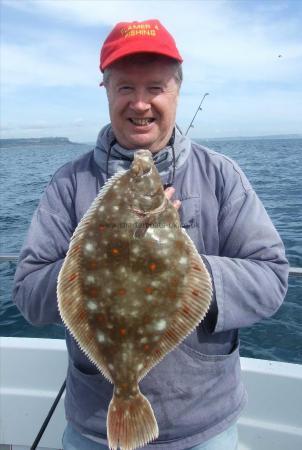 4 lb 8 oz Plaice by Bob Winkle