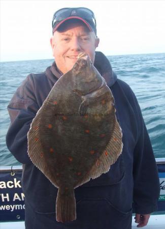 4 lb 2 oz Plaice by Paul Milkins