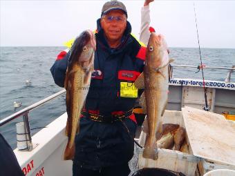 6 lb 4 oz Cod by Ted Sabin.