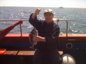 2 lb 8 oz Black Sea Bream by Chris from Maidenhead