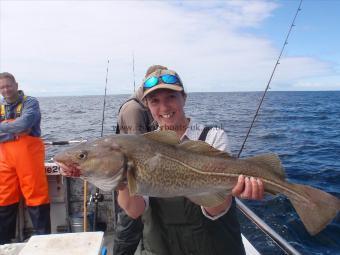 8 lb Cod by Debbie Oswald from Selby.