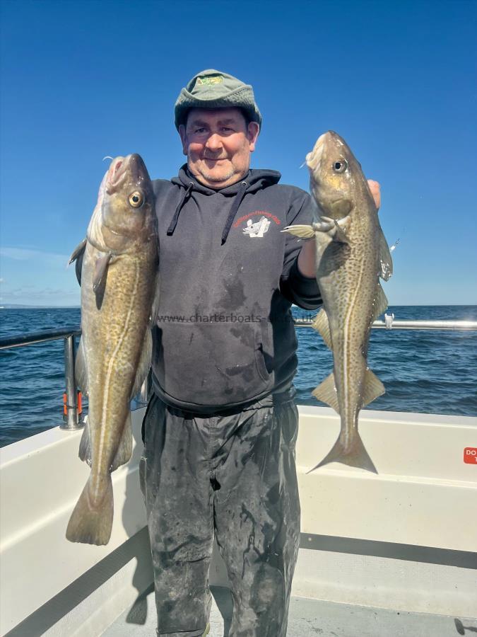 5 lb 4 oz Cod by Gordon Blyth