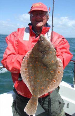 4 lb 8 oz Plaice by Colin Jones