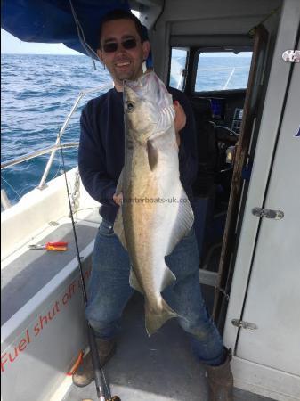 15 lb 12 oz Pollock by Alastair Finch