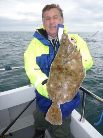 4 lb 8 oz Plaice by John Saunders