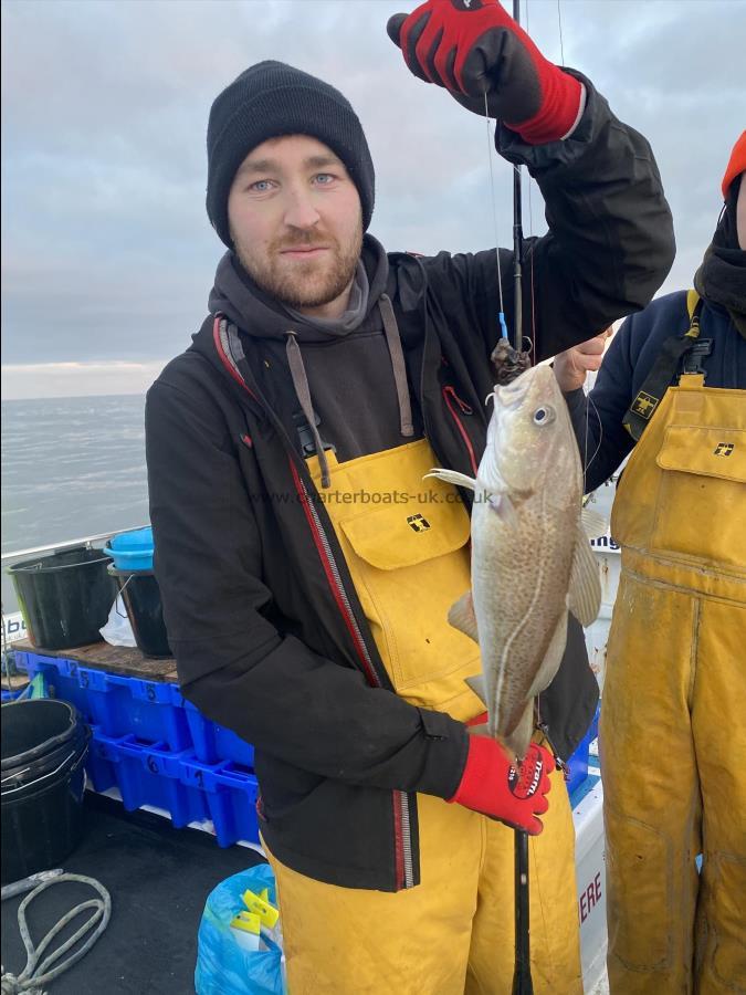 3 lb 8 oz Cod by Rob.