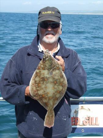 3 lb 8 oz Plaice by Jim Stone