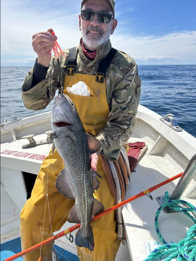 3 lb 10 oz Cod by Derek.