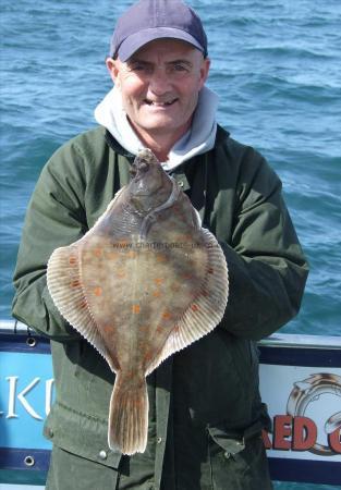 3 lb 8 oz Plaice by Ian Griffiths