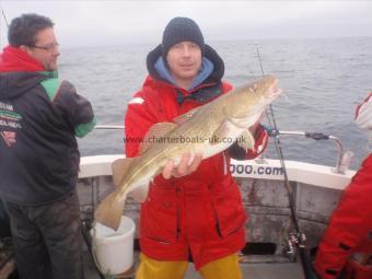 6 lb 5 oz Cod by Mark Bradbury.