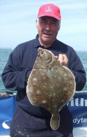 4 lb 8 oz Plaice by Dave Hoddynot