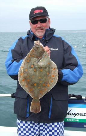 4 lb 2 oz Plaice by Steve Clements