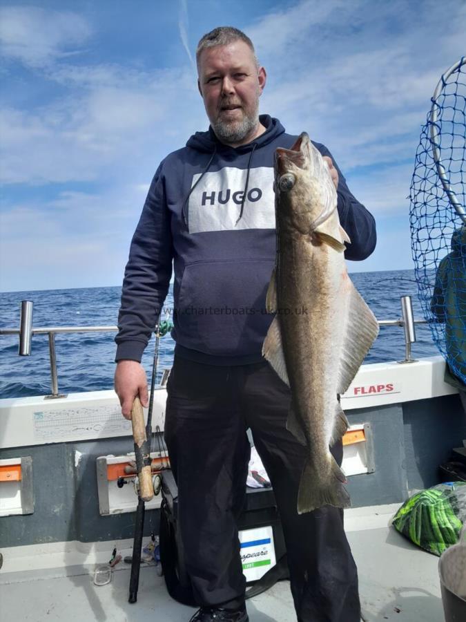 8 lb 8 oz Pollock by Unknown