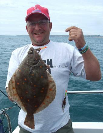 3 lb 4 oz Plaice by Mark Cook