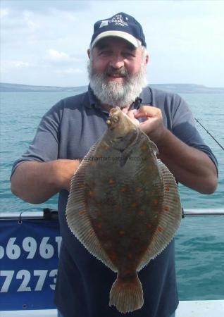 3 lb 12 oz Plaice by Dick Barnes