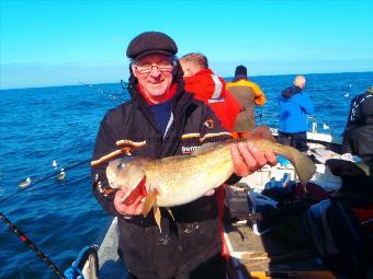 5 lb 14 oz Cod by Bill Barraclough.