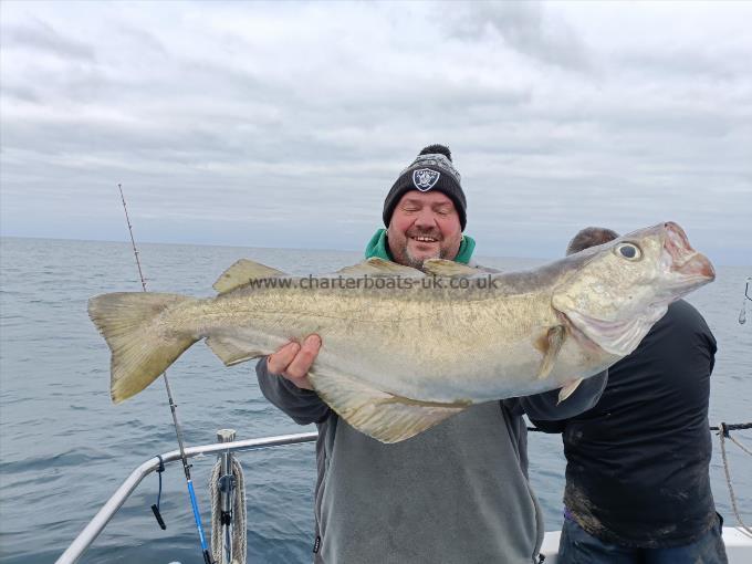 16 lb 9 oz Pollock by Kev Lindup