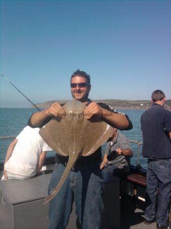 9 lb 2 oz Small-Eyed Ray by Simon