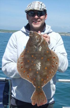 4 lb 2 oz Plaice by Victor Smith