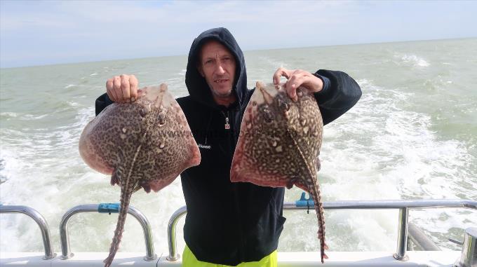 3 lb 5 oz Thornback Ray by Lawrence