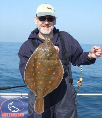 4 lb 2 oz Plaice by John Billett