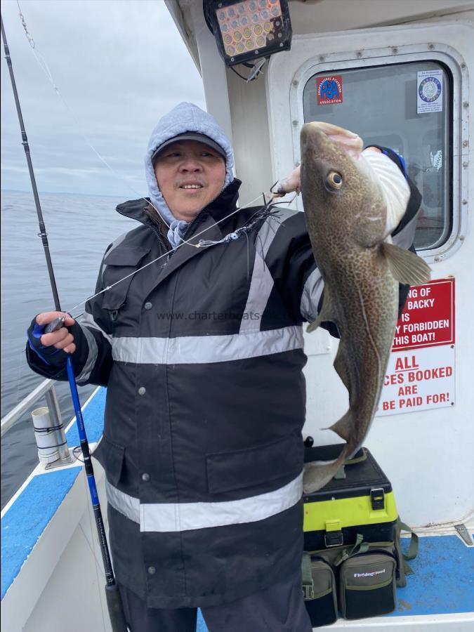 5 lb 2 oz Cod by Tony.