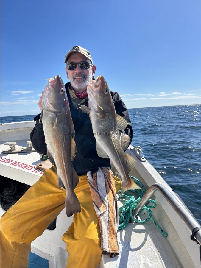 4 lb 6 oz Cod by Derek.