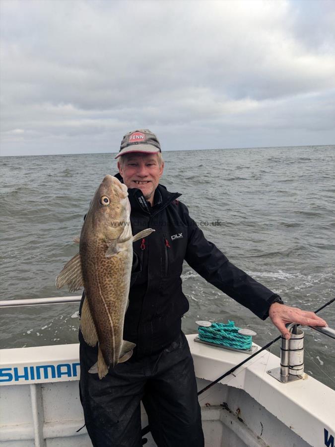 6 lb 2 oz Cod by Arthur.