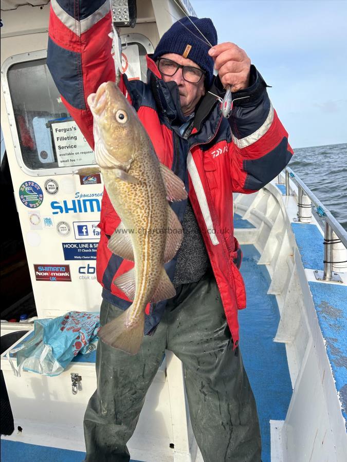 4 lb 4 oz Cod by Cliff.