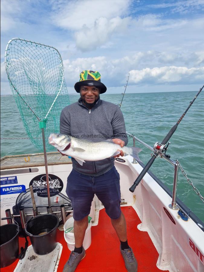 7 lb 8 oz Bass by Tom from London