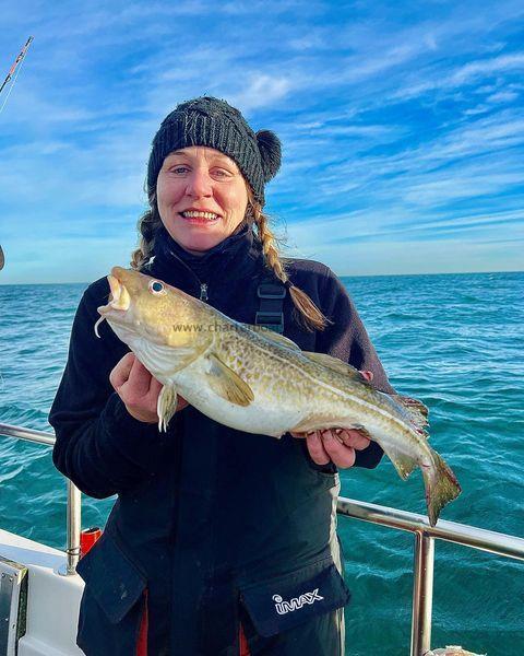 4 lb 8 oz Cod by Dawn Mycroft