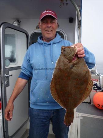 4 lb 12 oz Plaice by John Wooliscroft