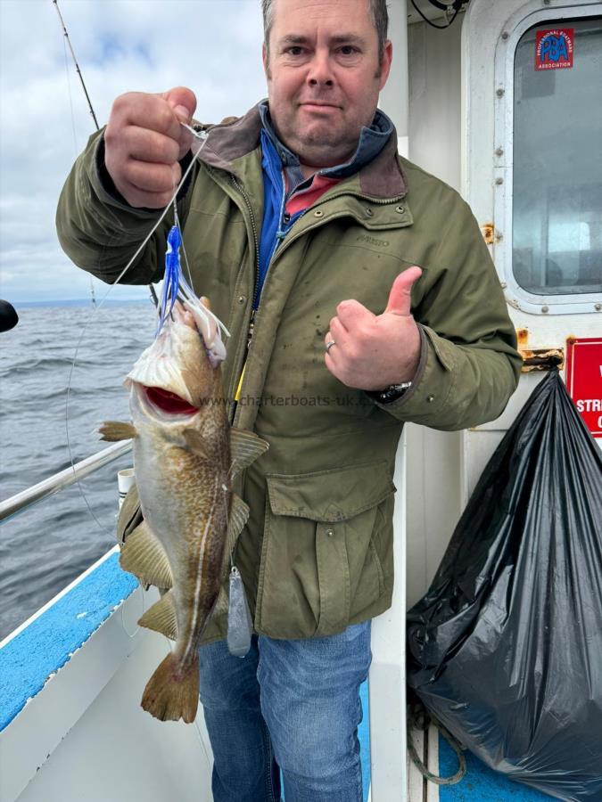 2 lb 10 oz Cod by Andy.