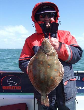 3 lb 14 oz Plaice by Tony Mccloskey