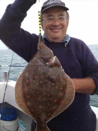 4 lb Plaice by Glenn Knight