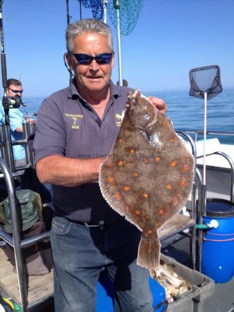 4 lb Plaice by Bob Taylor