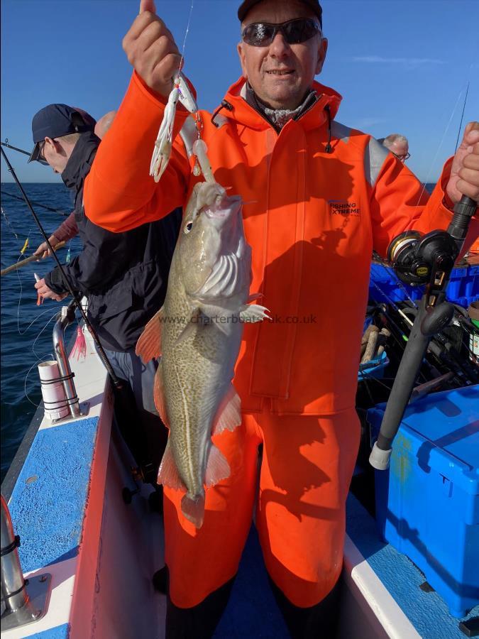 5 lb 2 oz Cod by Chris Siddle.